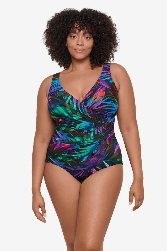 Plus Size Palma Paradiso Oceanus One Piece Swimsuit