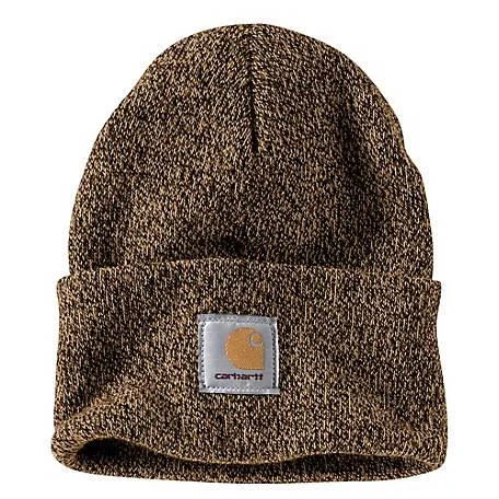 A18 Knit Cuffed Beanie - Sand BrownKnitted Fitted