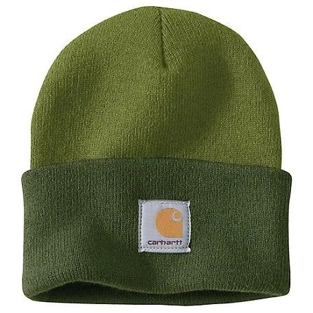 Carhartt Knit Cuffed Two-Tone Beanie - Light MossKnitted Lightweight