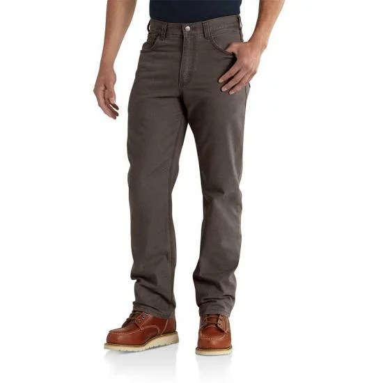 Rugged Flex Rigby 5-Pocket Work Pant (Dark Coffee)