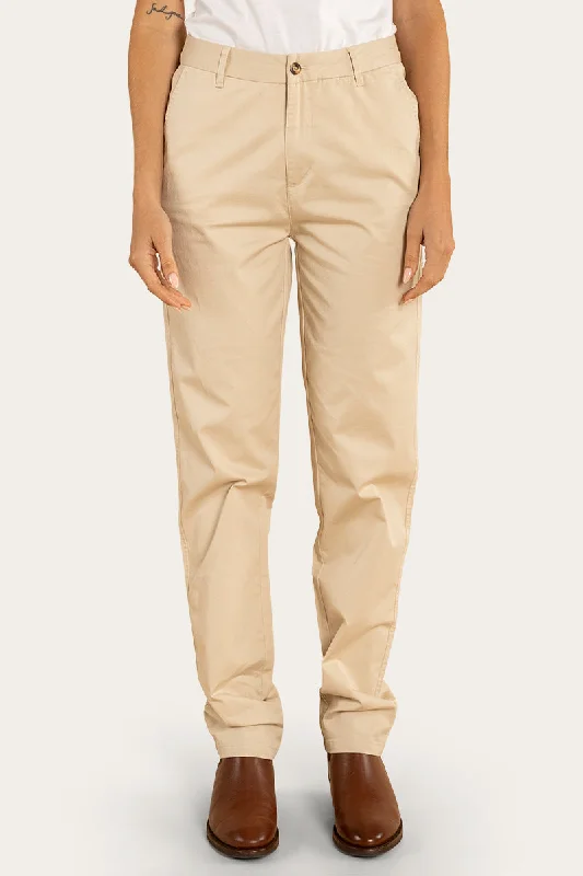 Scottsdale Womens Regular Fit Chino Pant - Bone