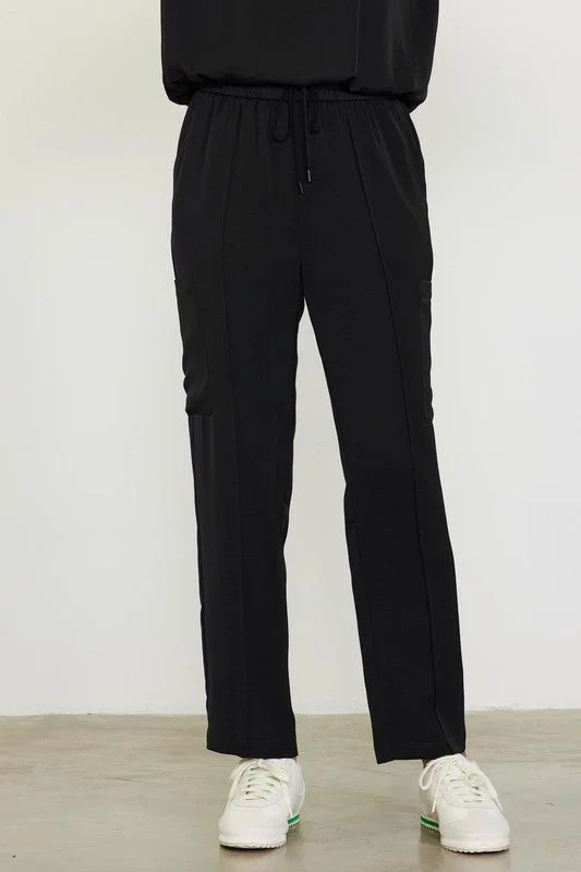 Silklike Perfection Black Cargo Pants