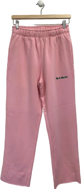 Ru & Rocka Pink Sweatpants UK L