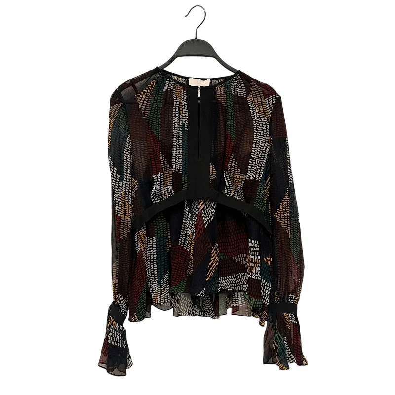 Retro ShirtsCinq a Sept/SL Blouse/XXS/All Over Print/Silk/MLT/