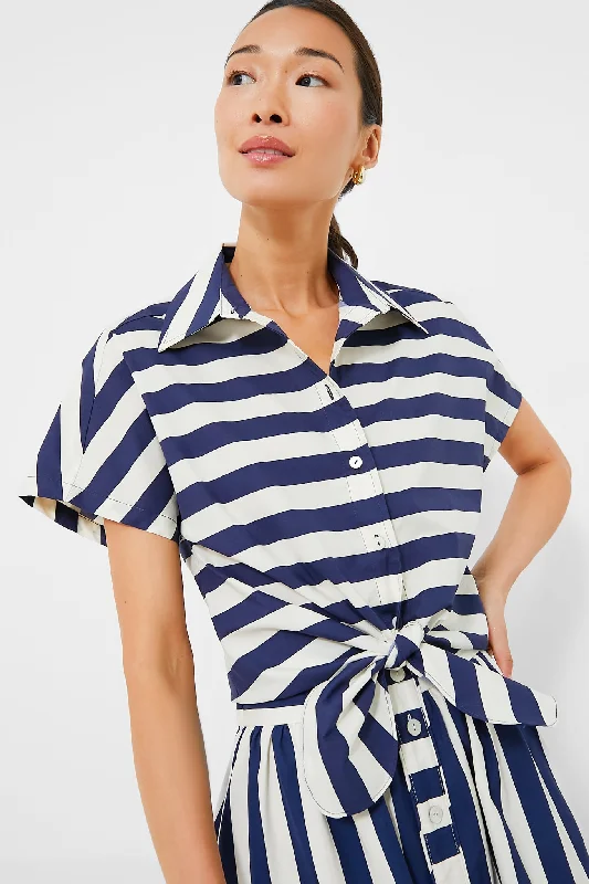 Layered ShirtsAwning Stripe Connor Blouse