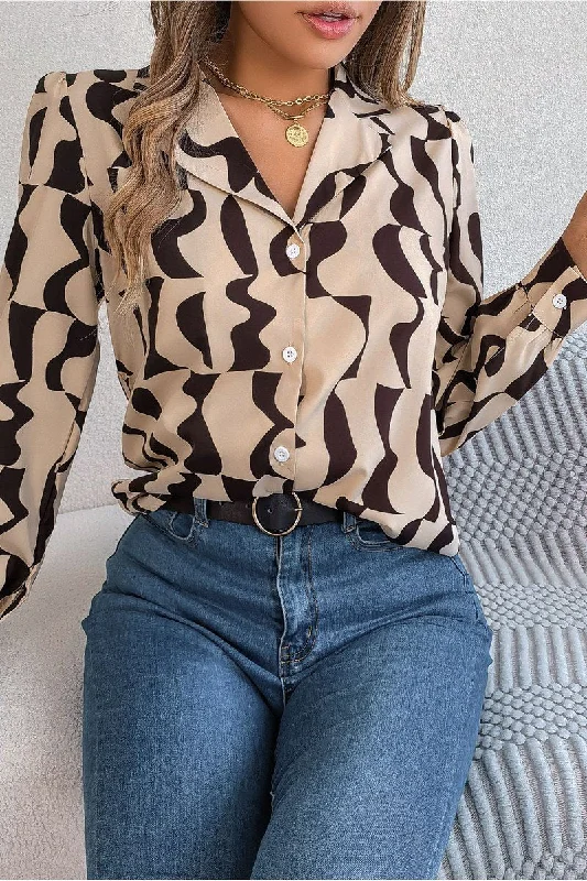 Lounge ShirtsWOMEN DANDY BUTTON DOWN OFFICE SEMI FORMAL BLOUSE