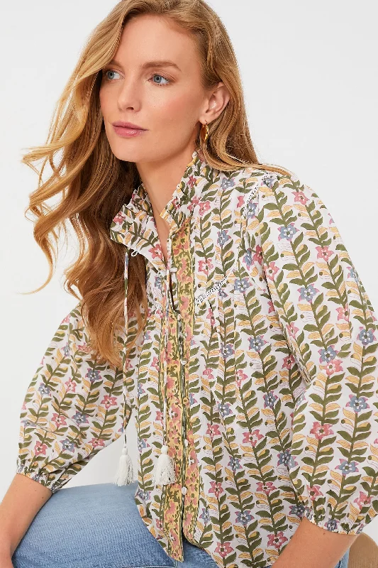 Embellished ShirtsMarigold Georgia Blouse