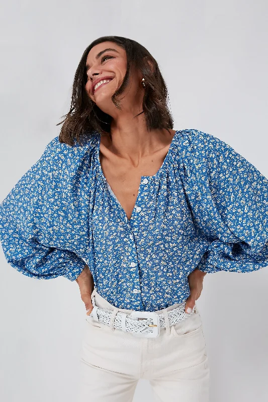 Hiking ShirtsPablo Flowers Frances Blouse