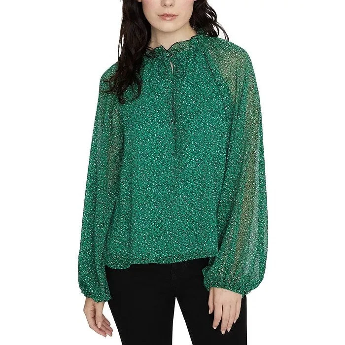 Artist ShirtsSanctuary Women's Live It Up Volume Blouse Green Size Large