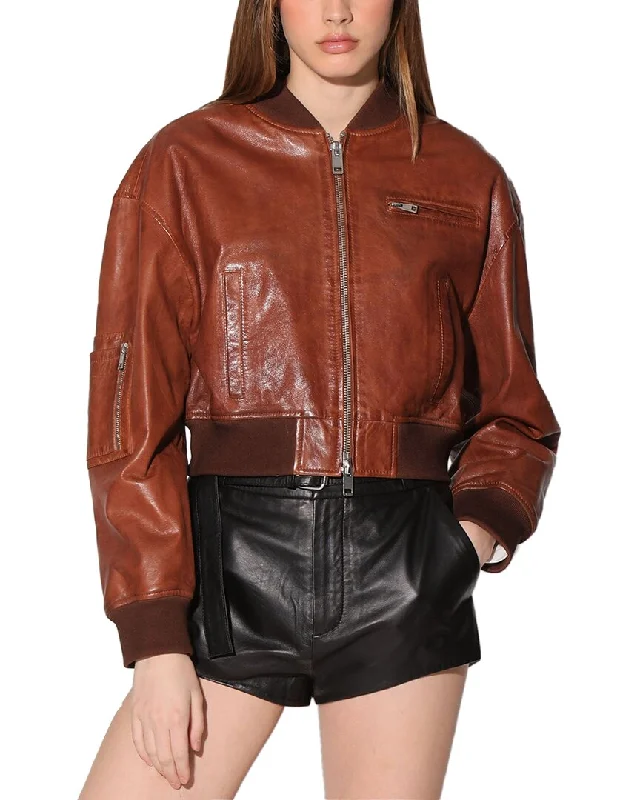 Walter Baker Sydney Leather JacketRain Jackets