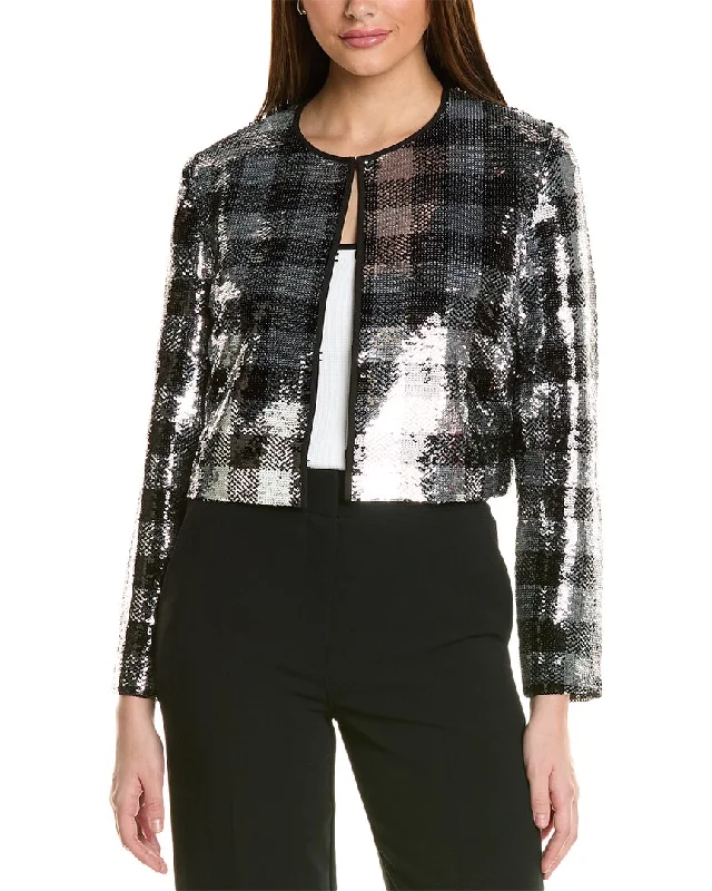 St. John Sequin JacketMilitary Jackets