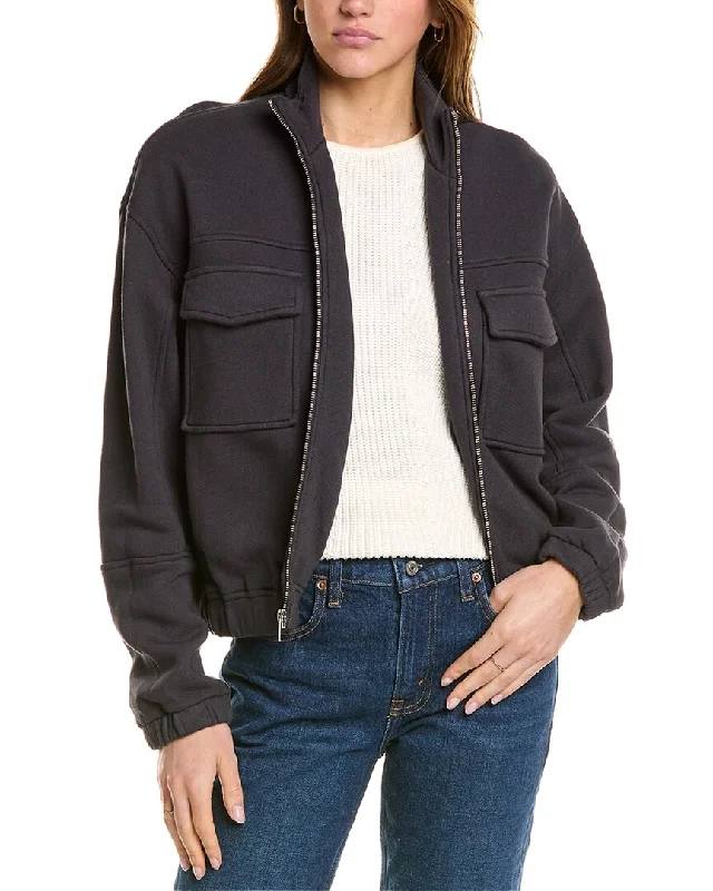 Monrow Seamed Bomber JacketSki Jackets