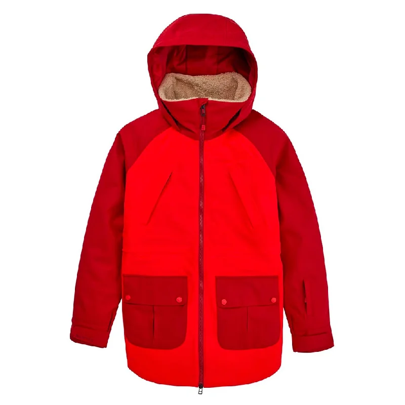 Burton 2023 Womens Prowess Jacket - Tomato/Sundried TomatoSequined Jackets