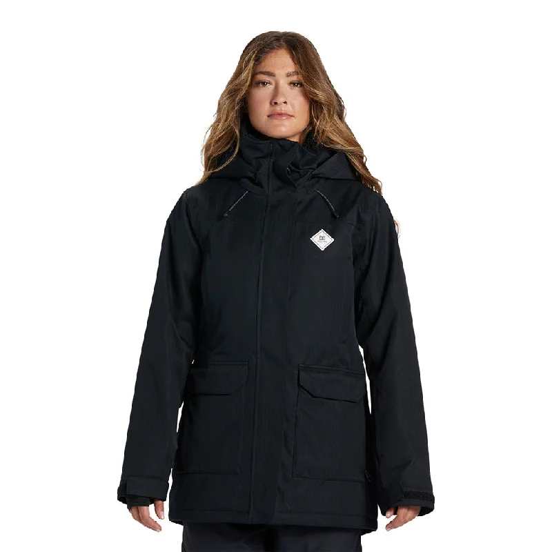 DC 2024 Womens Phoenix Parka - BlackSummer Jackets