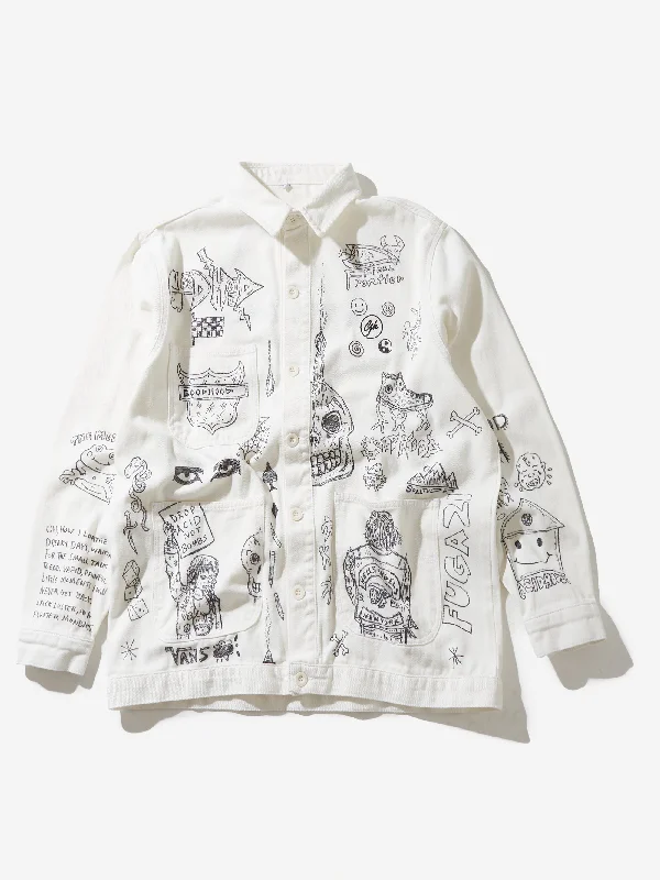 Goodhood x Rebel Yuth Hand Customised Store Worker Jacket - Large No 2Fishing Jackets