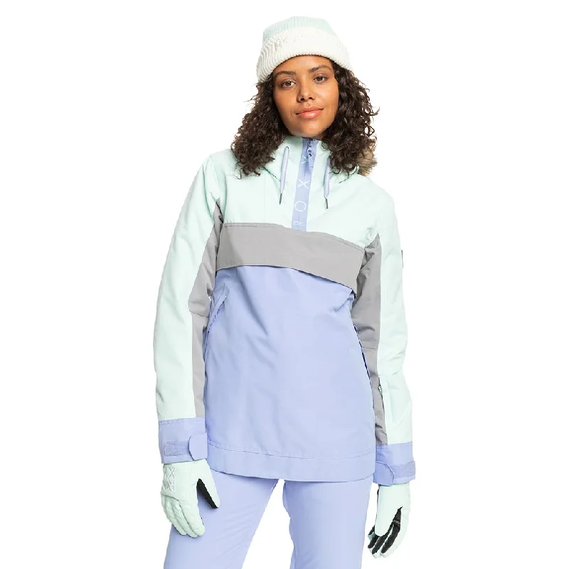 Roxy 2023 Womens Shelter Jacket - Fair AquaDenim Jackets