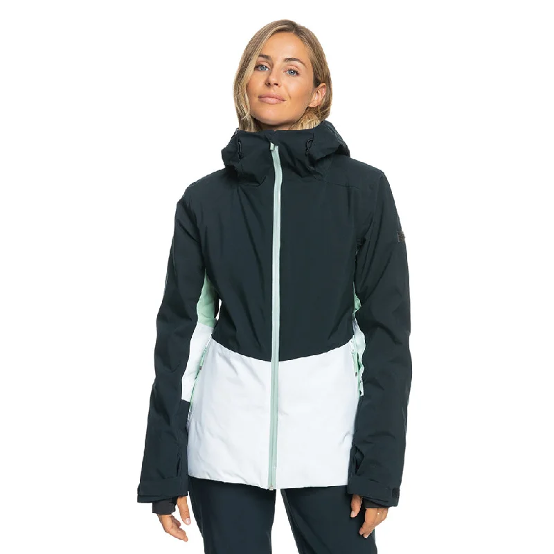 Roxy 2024 Peakside Jacket - True BlackRecycled Fabric Jackets