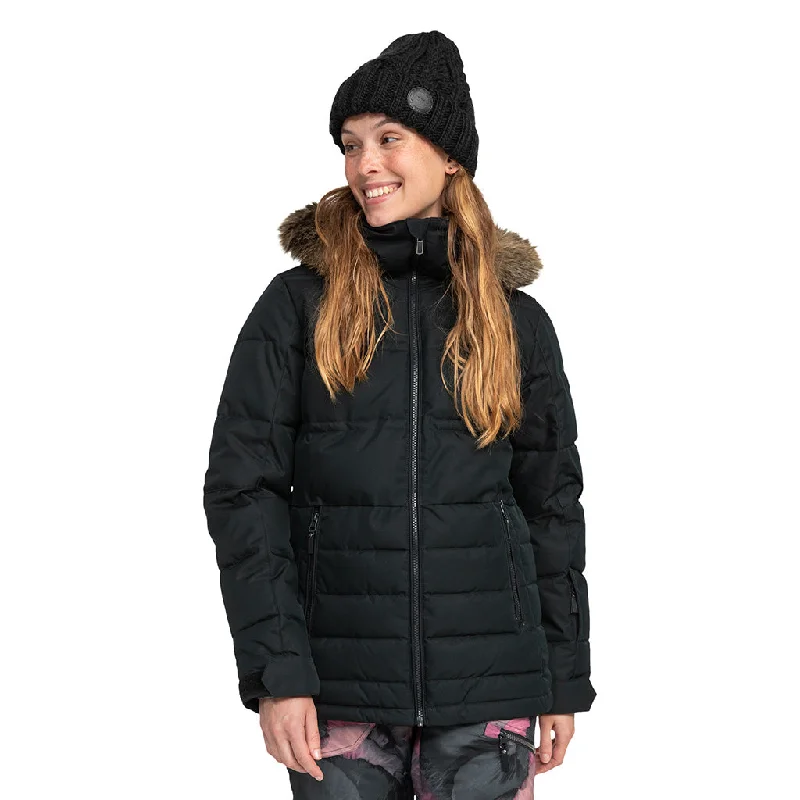 Roxy 2024 Quinn Jacket - True BlackReflective Jackets