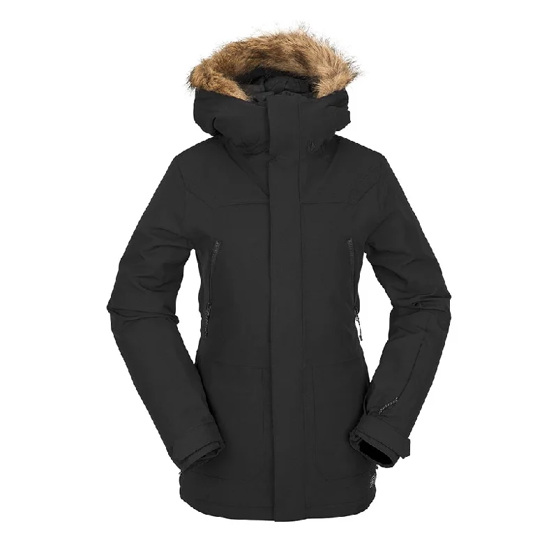 Volcom 2023 Womens Shadow Insulated Jacket - BlackPuffer Jackets