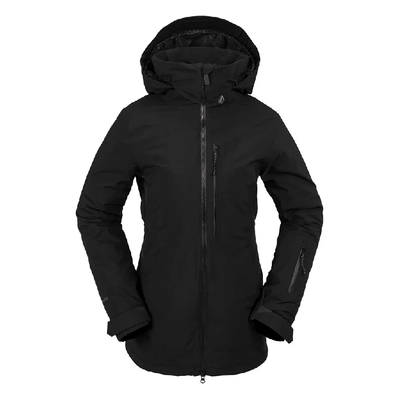 Volcom 2024 Womens 3D Stretch Gore-Tex Jacket - BlackRetro Jackets