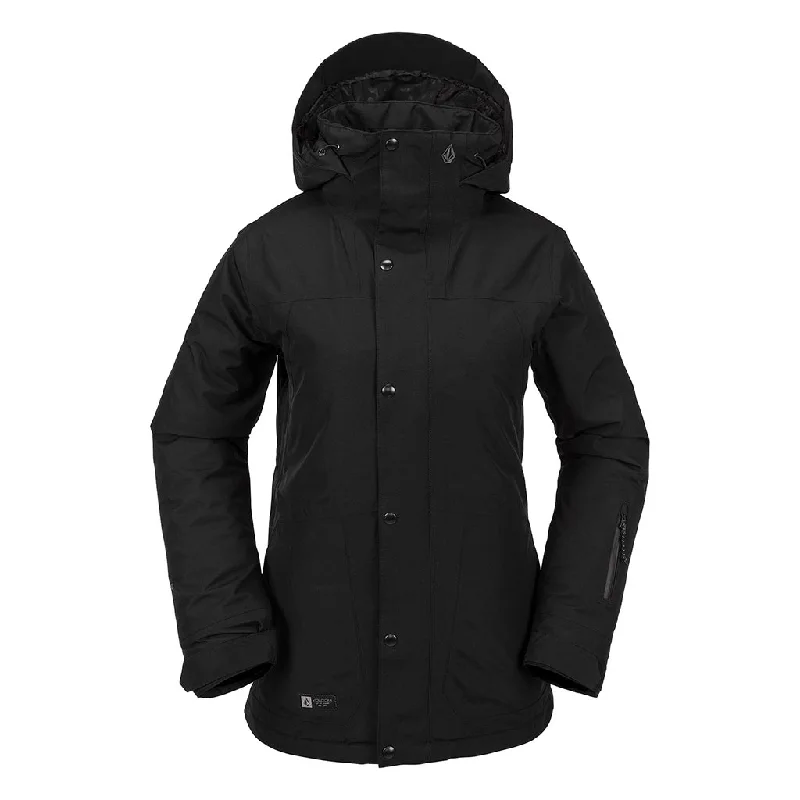 Volcom 2024 Womens Ell Insulated Gore-Tex Jacket - BlackHigh-Fashion Jackets