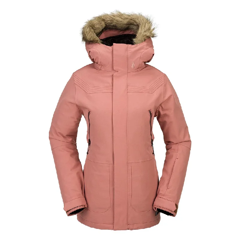 Volcom 2024 Womens Shadow Insulated Jacket - Earth PinkStreetwear Jackets