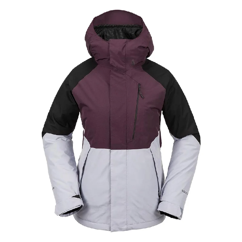 Volcom 2024 Womens V.CO Aris Insulated Gore-Tex Jacket - BlackberryLuxury Jackets