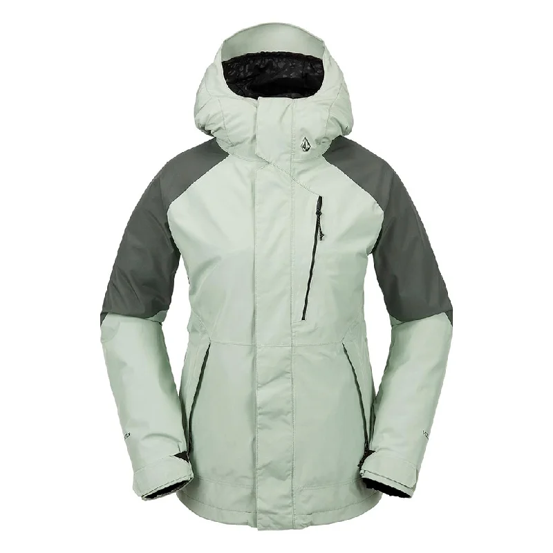 Volcom 2024 Womens V.CO Aris Insulated Gore-Tex Jacket - Sage FrostDesigner Jackets