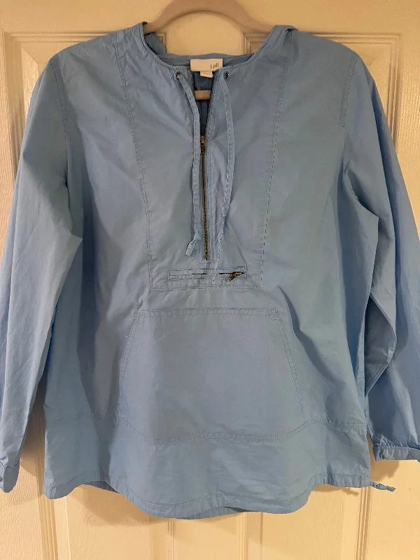 Workout SweatshirtsJjill Rainwear with hood light blue Women's - S