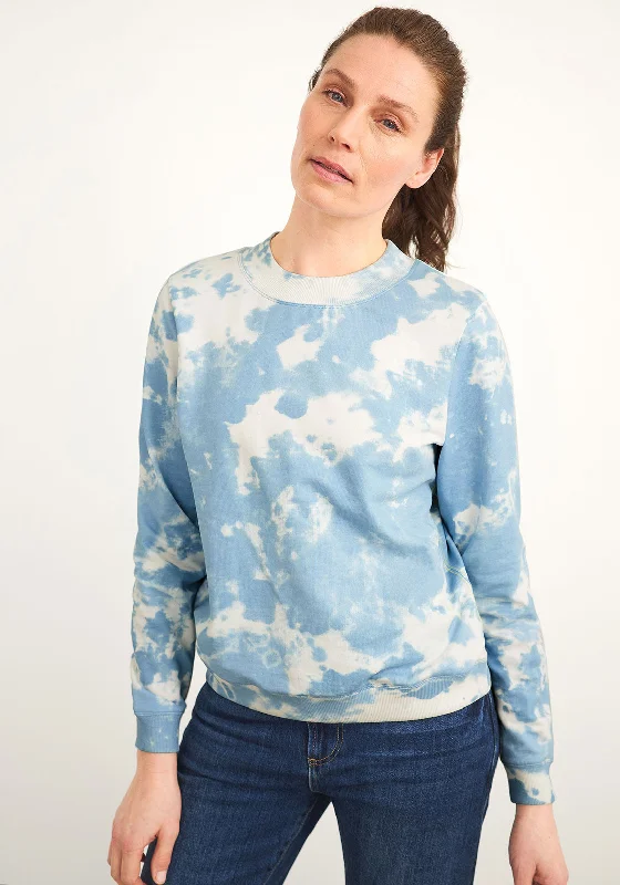 Luxury HoodiesWhite Stuff Tie Dye Sweatshirt, Blue