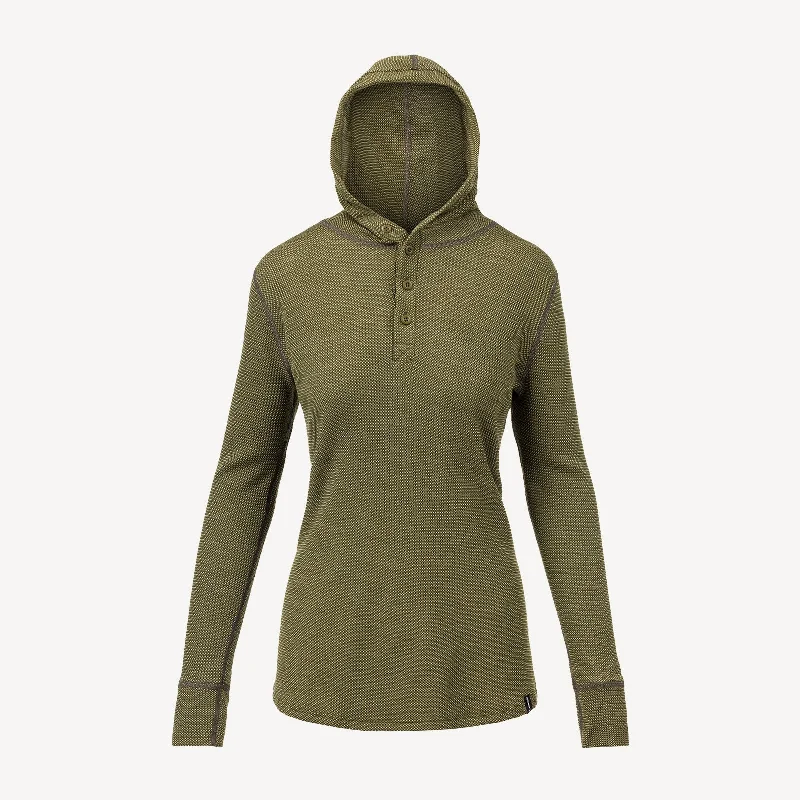 Microfleece HoodiesWomen's Polaris Hooded Henley