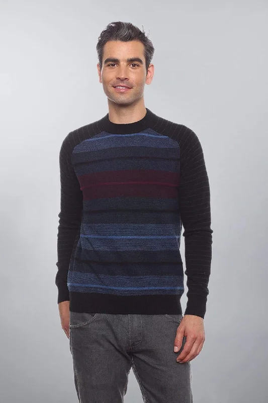 Fringed Knit TopsJulian Men's Cashmere Sweater