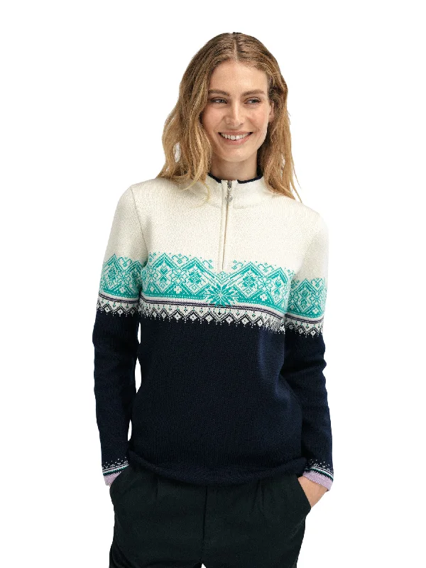 Urban Knit TopsDale of Norway - Moritz Women's Sweater - Marine Peacock