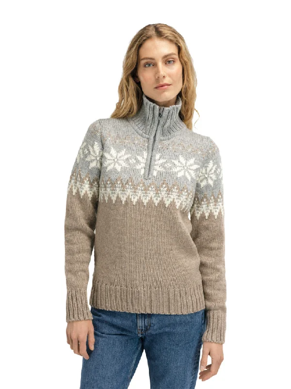 Studded Knit TopsDale of Norway - Myking Women's Sweater - Mountainstone