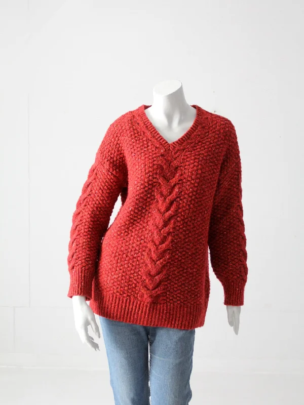 Retro Knit Topsvintage Adrienne Vittandini knit sweater