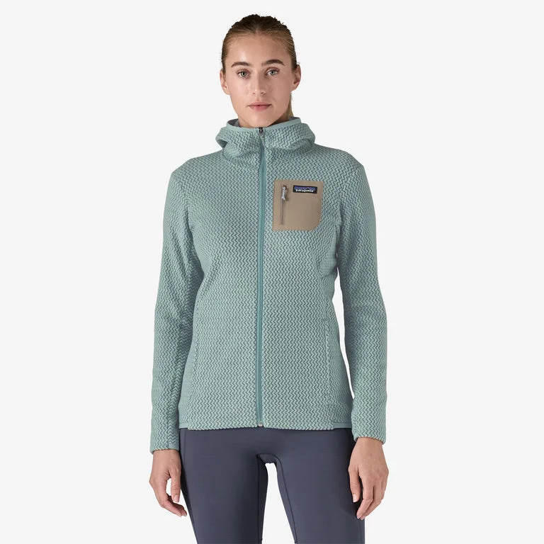 Embroidered SweatshirtsPatagonia Women's R1® Air Full-Zip Hoody - Thermal Blue