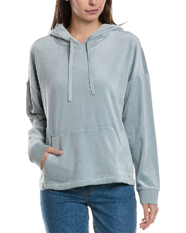 Sequined HoodiesEILEEN FISHER Hooded Boxy Top