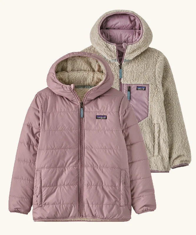 Fleece SweatshirtsPatagonia Kids Reversible Ready Freddy Hoody - Stormy Mauve